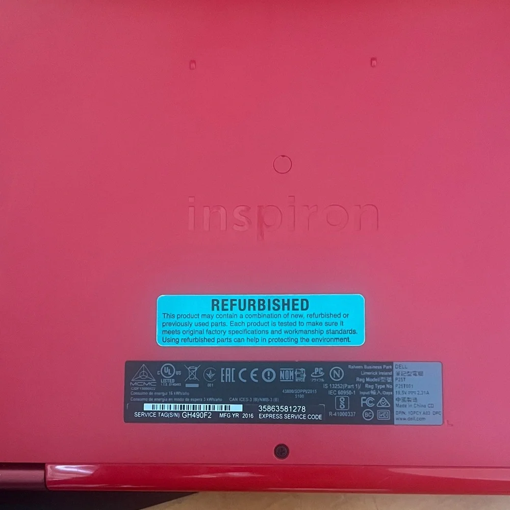 Dell Inspiron Laptop with Accessories
